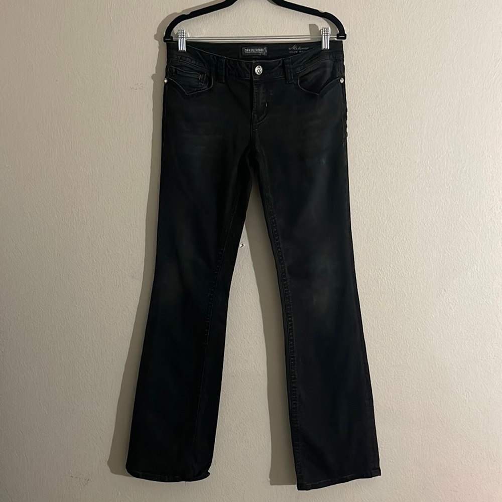 MEK USA DNM Meknes Slim Boot size 30/34 Vintage Black